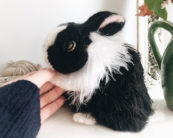 Cinnamon Dutch Rabbit KNITTING PATTERN - Etsy UK