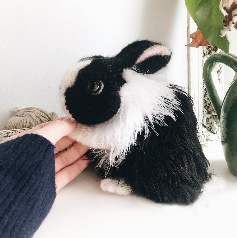 Dutch Rabbit - KNITTING PATTERN - Etsy UK