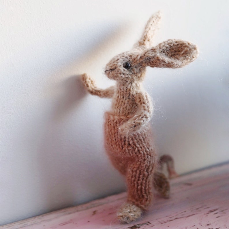 RABBIT DOLL Knitting Pattern image 9