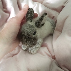 KNITTING PATTERN Netherland Dwarf Rabbit image 4