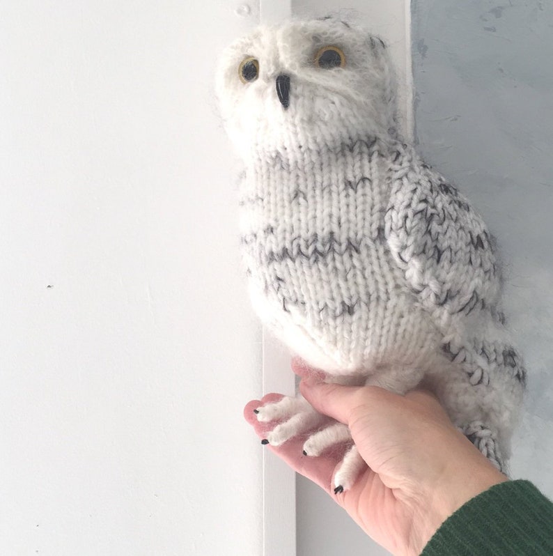 SPECIAL OFFER Knitting Pattern Snowy Owl image 2