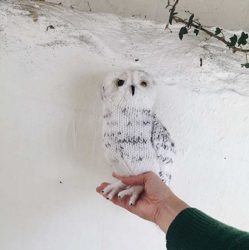 SPECIAL OFFER Knitting Pattern Snowy Owl image 4