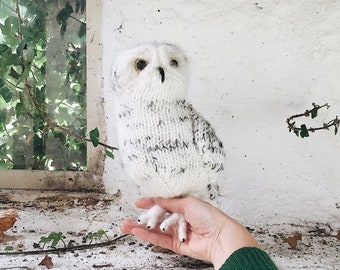 SPECIAL OFFER Knitting Pattern - Snowy Owl