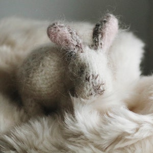 KNITTING PATTERN Teeny Tiny Bunny image 5