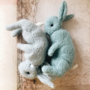 Little Blue Bunny KNITTING PATTERN image 7