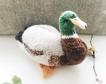 Mallard Duck Knitting Pattern