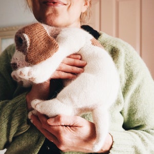 KNITTING PATTERN Beagle Puppy image 4