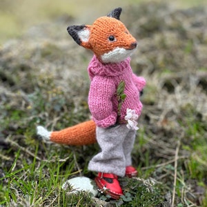 FOX DOLL English Knitting Pattern image 3