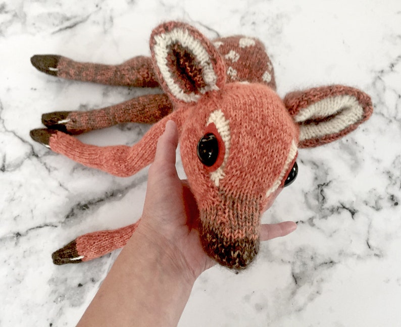 Knitting pattern fawn  etsy australia