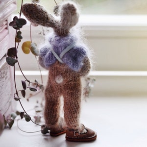 RABBIT DOLL Knitting Pattern image 8