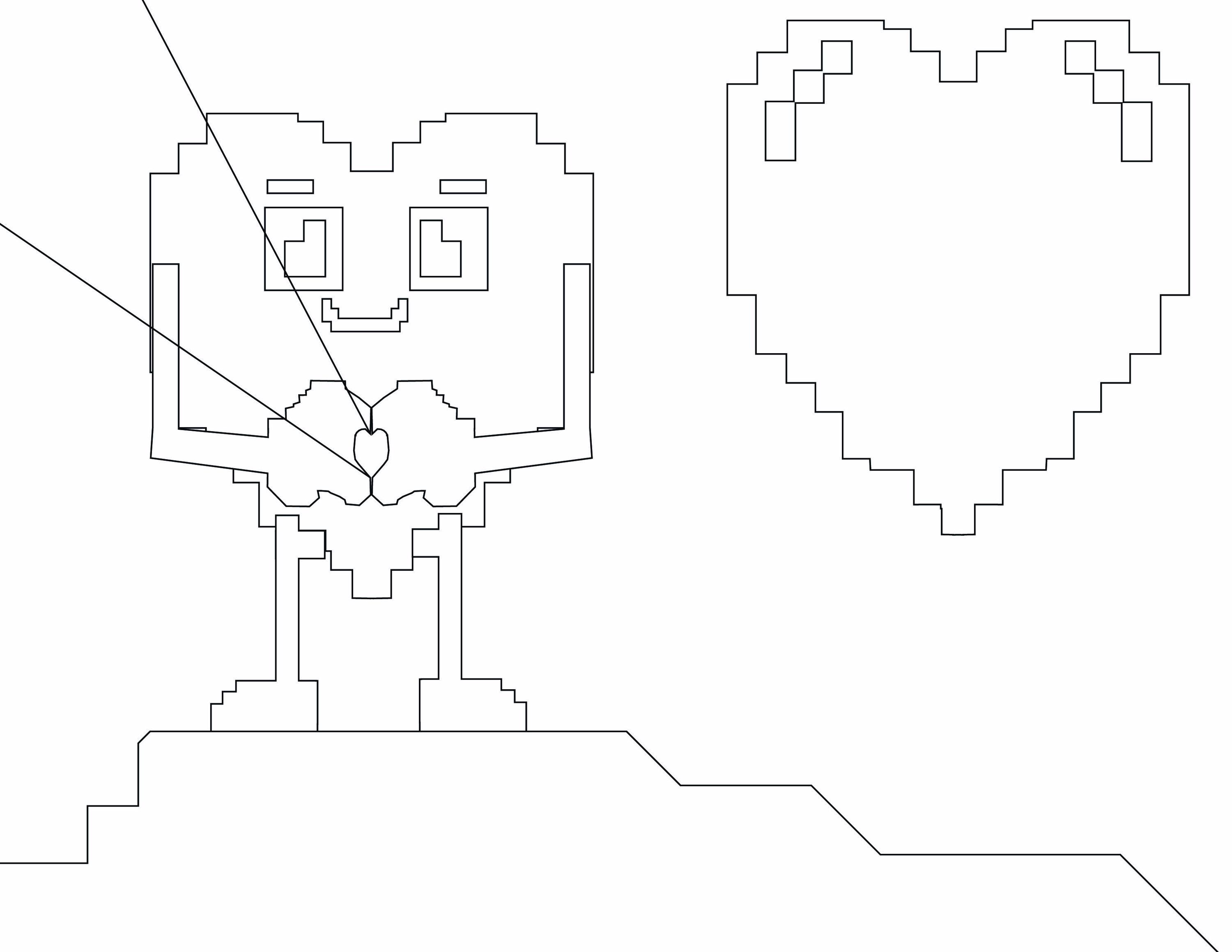 Pixel Heart Paper Puppet Activity Set, Retro 8-bit Craft (digital ...