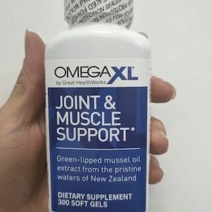 P Omega XL 300 Capsules-Green Lipped Mussel Joint & Muscle Relief Supplement