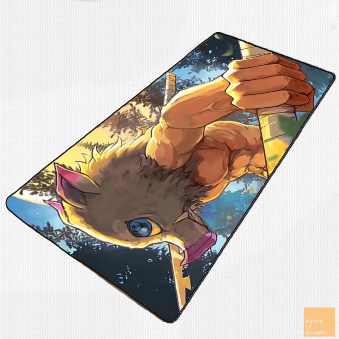 Inosuke Keyboard Mat Demon Slayer Mouse Pad Inosuke XL Desk Mat for Gamers - Etsy Canada