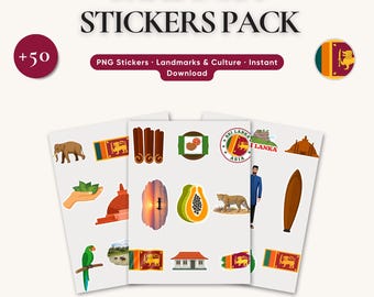Sri Lanka Aufkleber PNG | Reisen Sie Sehenswürdigkeiten, Kultur, Essen und Natur