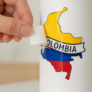 Colombia Stickers PNG Pack | 50+ Colombian Map, Cities, Food, Slang ...