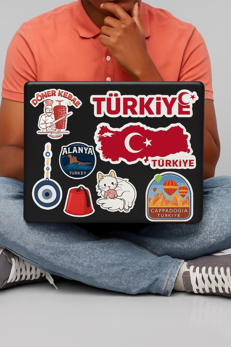 Pattern Sticker Turkey Turkey Sticker Pack • Turkish Icons • Türkiye PNG Stickers - Etsy