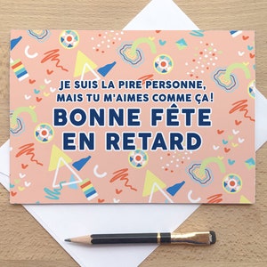 Carte de souhaits - Pire personne
