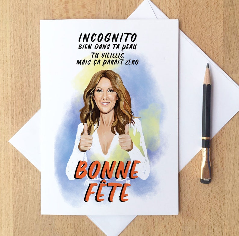 Carte de souhaits - Celine Dion - Incognito afbeelding 2