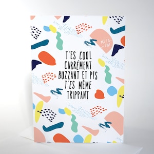 Carte de souhaits - T'es Cool