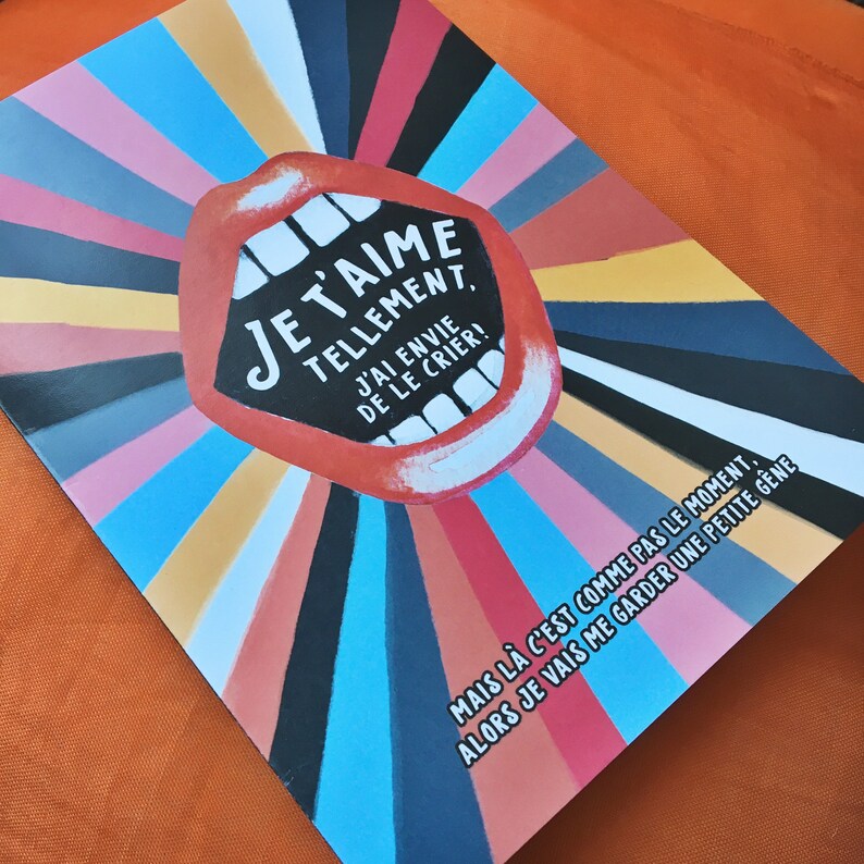 Carte de souhaits - Je t'aime tellement image 2