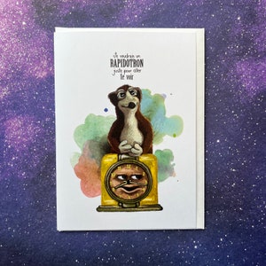 Carte de souhaits - Robin et Stella