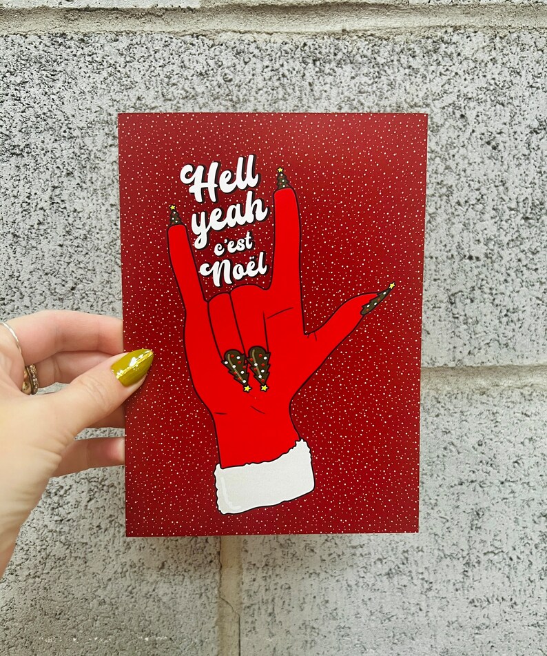 Carte de souhaits - Noël - Hell Yeah, No hell image 2