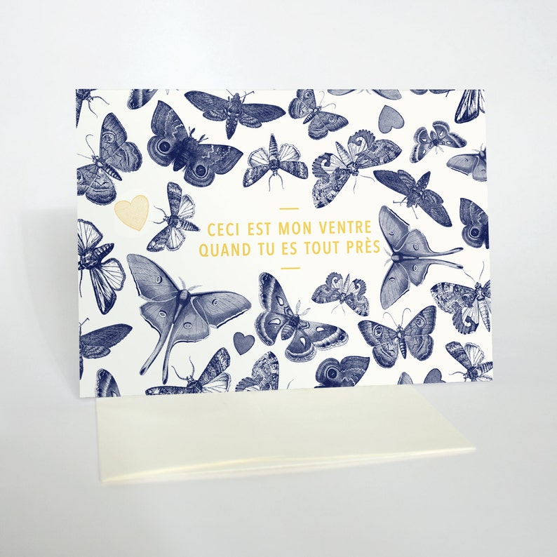 Carte de souhaits - Ceci est mon ventre image 3