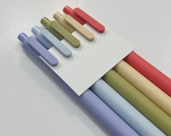 Ensemble de crayons gel colorés