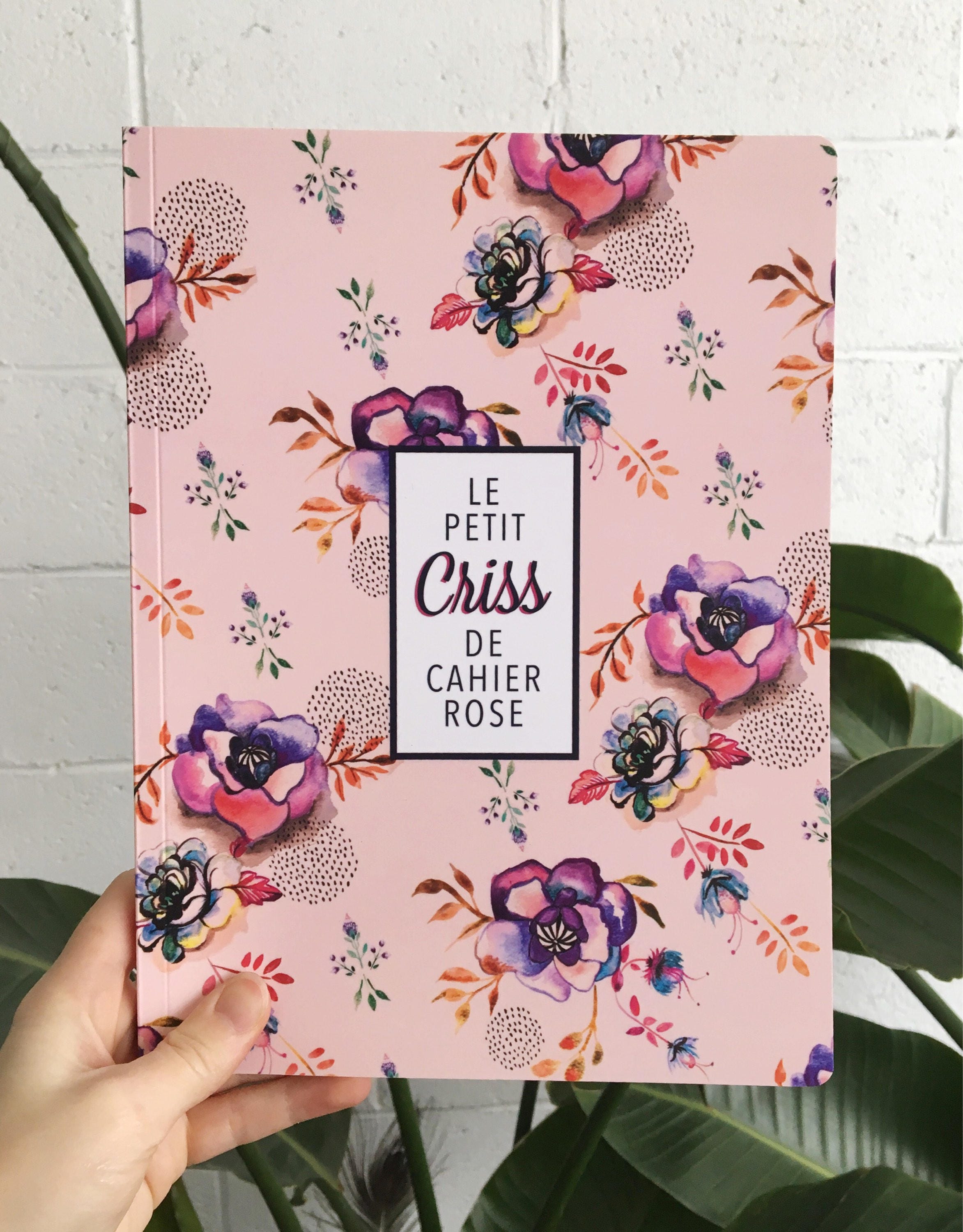 Cahier Le Petit Criss de cahier rose -  France