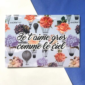 Carte de souhaits - Gros comme le ciel image 3