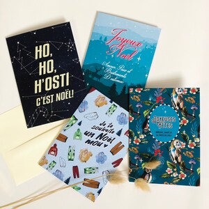 Carte de souhaits - Noël - HO HO H'Ostie image 3