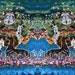 Hills Alive with Llamas - art fabric from original batik - quilting applique