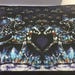 Horses Frolic on a Starry Night - mirror image fabric - 5" x 14" quilting -