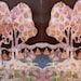 Evening in a Gentle Place - mirror image fabric for quilting and applique