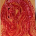 Horses Art  -  Sunrise  -  Original Batik
