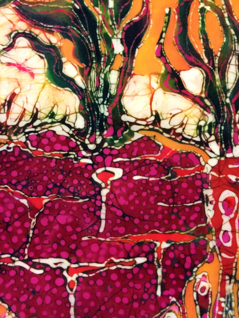 Filled With Sunlight fabric from original batik Garden batik