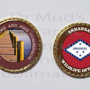Arkansas Game and Fish Commission Wildlife Officer  collector coin