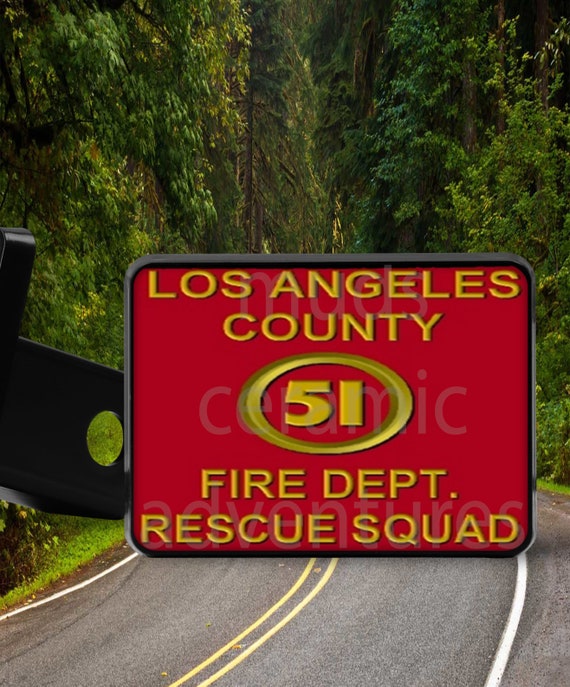 Squad 51 EMERGENCY Émission de télévision Hitch Cover - Etsy Canada