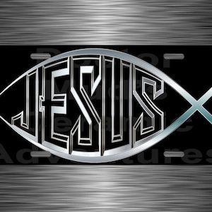 JESUS Metal License Plate-Read Description Before Ordering!