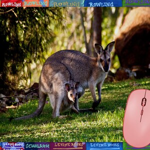 Wallabies mouse pad