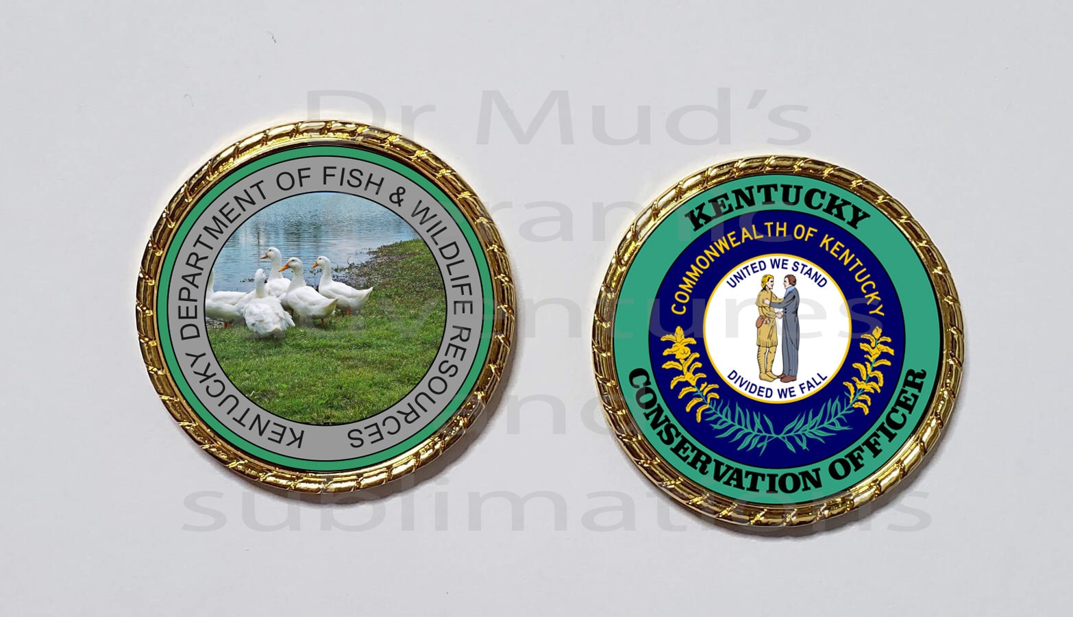 KENTUCKY Conservation Officer Game Warden Collector Coin - Etsy