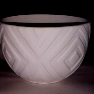 Neat Textured Polka Dot Fusing  draping slump bowl mold