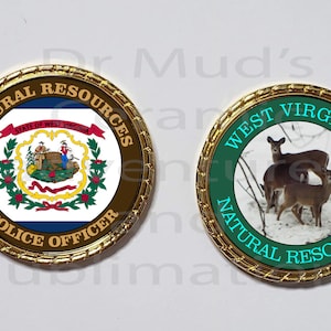 WEST VIRGINIA Natural Resource Police officer Game Warden  collector novelty coin