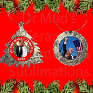Melania Trump Christmas Ornaments 2025 - Etsy
