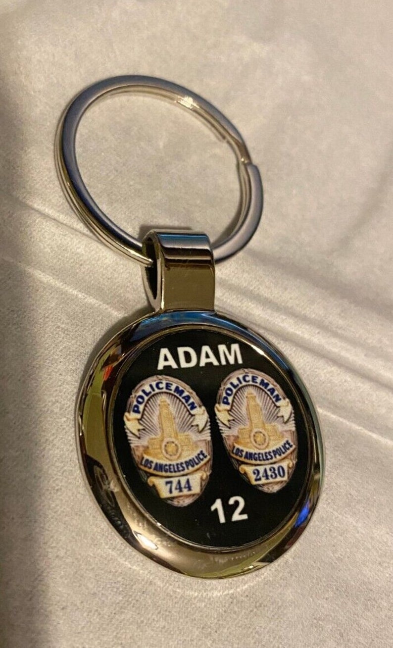 Adam 12 Cool Police Show Key Chain - Etsy