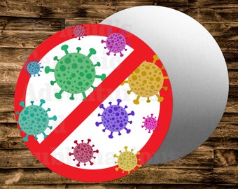 NO VIRUS No Corona   Wreaths Crafts & miniatures Projects