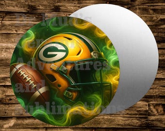Metal  Sign green bay Wreaths Crafts & miniatures Projects