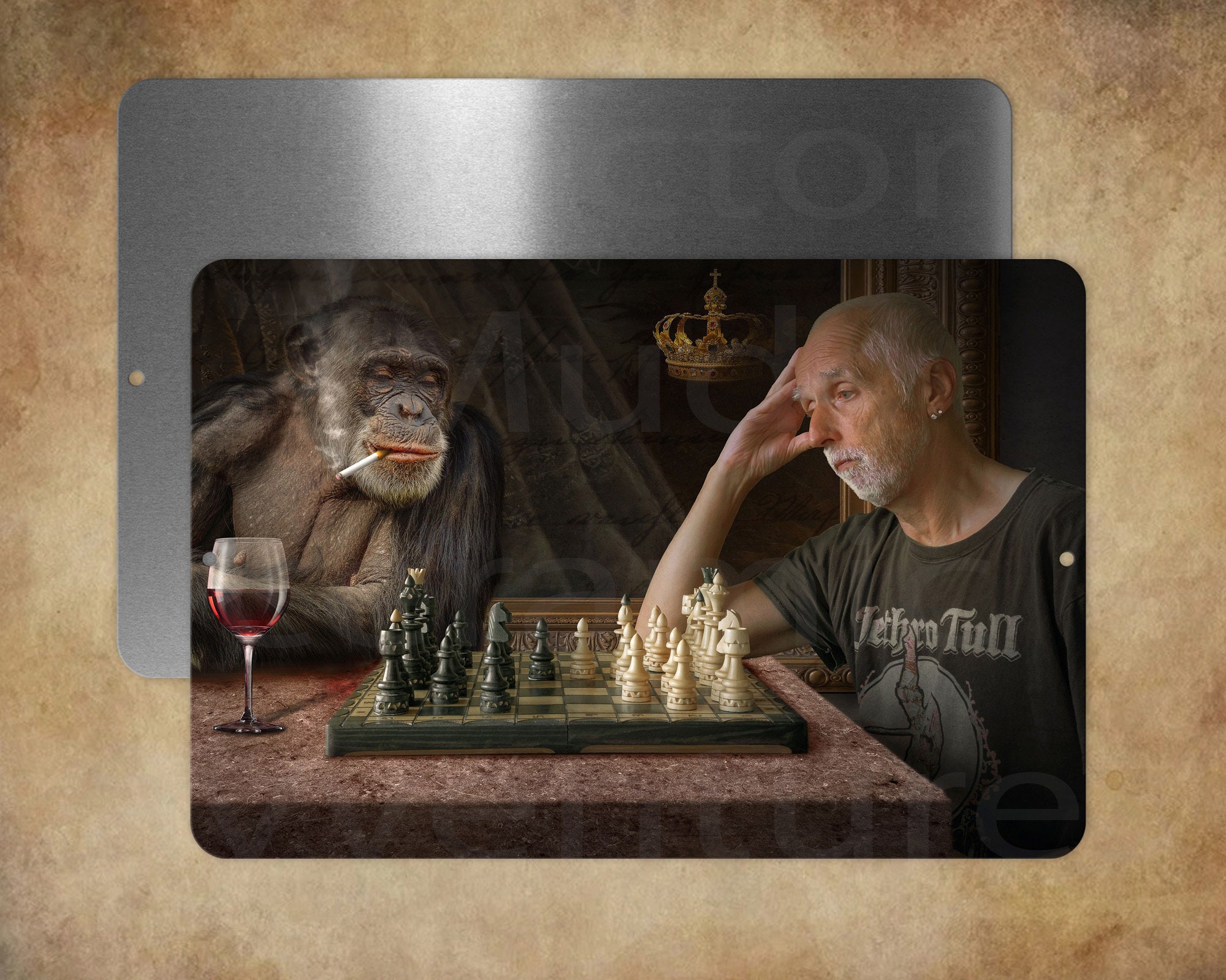 Chess Checkmate Funny Chess Player Mouse Pad