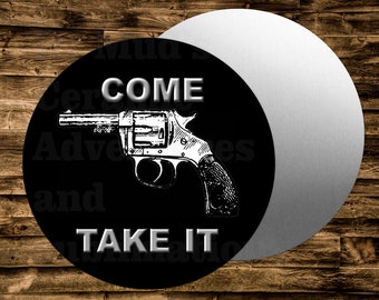 Metal  Sign COME TAKE IT  Wreaths Crafts & miniatures Projects