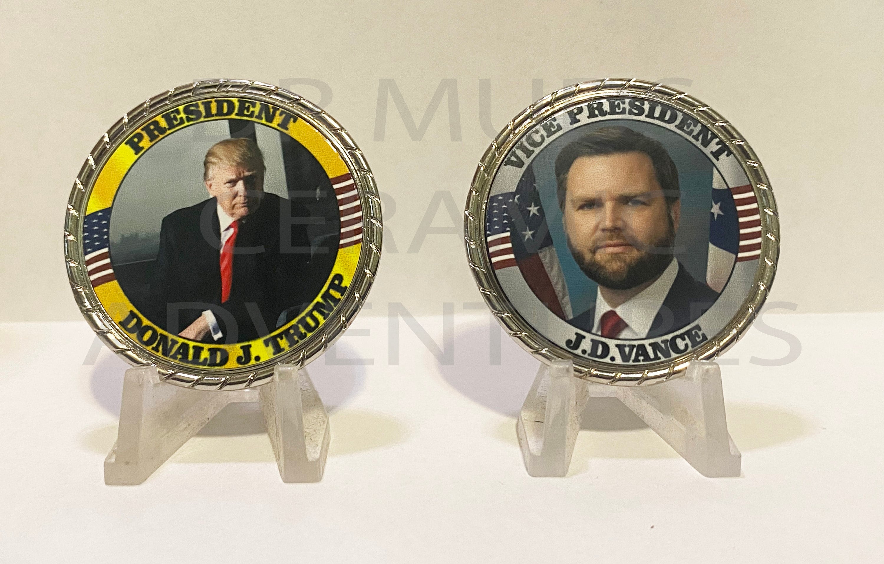 President Donald Trump Vice President JD Vance Coin - Etsy